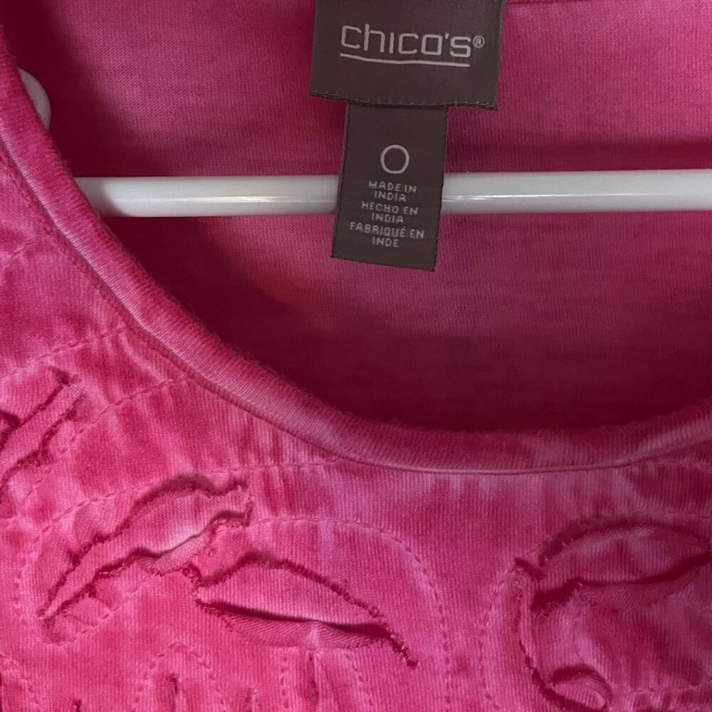 CHICO’S Dressy Casual Top Size 0* - Picture 4 of 5